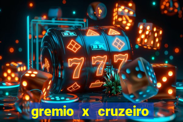 gremio x cruzeiro ao vivo hd